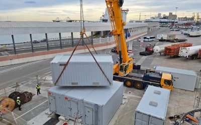 El primer OPS para ferris del Port de Barcelona llega a la terminal de Grimaldi