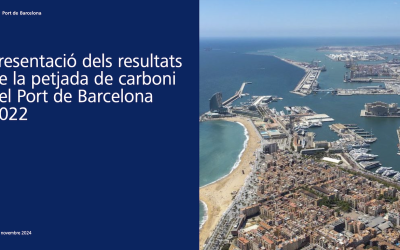 Presentació dels resultats de la petjada de carboni del Port de Barcelona 2022